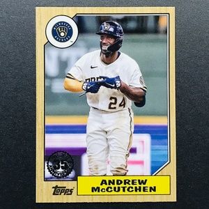 Andrew McCutchen - 2022 Topps Update '87 Topps #87TBU-26